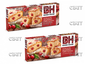 Пирог немецкий вишневый Kuchen ТМ Baker House 350г*8шт  