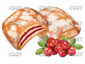 Зебра Чудо с начинкой со вкусом брусники (ручная работа) 3,5кг Б36Е