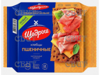 хлебцы Щедрые пшеничные 200г*12шт СПЕЦЦЕНА