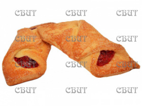 Листики с начинкой клубники 3,5кг 135