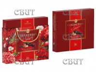 Карусель вкуса Collection сумочка 180г/10шт Красный с крем.начинками с шок,вишн,орех вкусами 