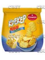 Крекер Сладиал мини со вкусом сыра 150г/12шт 029