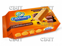 Вафли Сладонеж с шоколадным кремом 170г/24шт ТМ04