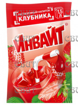 напиток растворимый12г Инвайт Клубника 12г*24шт*6бл