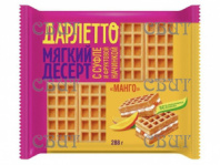 Мягкий десерт с суфле и фруктовой начинкой Манго Дарлетто 288г*6шт (22%)