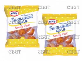 Мини-маффины с кремом ванильным Kovis 470 г/6 шт 