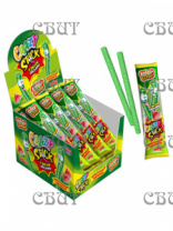 жев.мармелад в кислой обсыпке CrazyGummy CrazyStick со вкусом арбуза  20г*24шт*12бл MAR 132