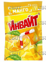 напиток растворимый12г Инвайт Манго 12г*24шт*6бл