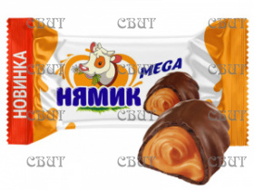 Нямик МЕГА с вареной сгущенкой 190г/10шт