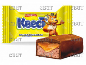 Квест мягкая карамель и нуга 0,5кг/10шт 5004 