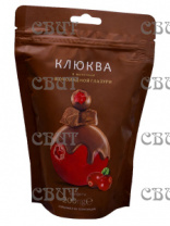 Клюква в молочной шоколадной глазури дой-пак 200г/12шт 6005