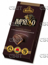 Шоколад IMPRESSO темный с помадно-молочной начинкой 141г*12шт