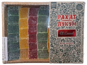 Рахат-лукум 700г/1шт Фруктовое ассорти