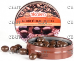 Кофейные зерна в шоколаде 60г/36шт 6009