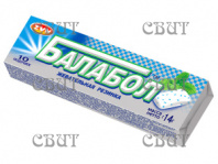 жев.резинка БАЛАБОЛ со вкусом мяты в виде подушек ZVN TM 14г*20шт*30бл