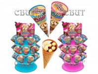 печенье с шок.пастой в вафельном рожке Шокотим АйсКрим ICE CREAM 16г*30шт*6бл 4602