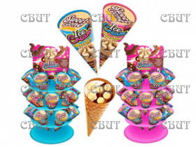 печенье с шок.пастой в вафельном рожке Шокотим АйсКрим ICE CREAM 16г*30шт*6бл 4602
