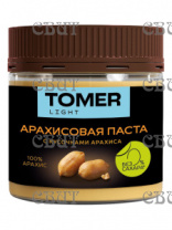 Паста арахисовая Томер Лайт БЕЗ САХАРА классическая 150г*12шт СПЕЦЦЕНА