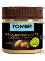 Паста арахисовая Томер Лайт БЕЗ САХАРА классическая 150г*12шт СПЕЦЦЕНА
