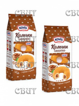 Колечки с кремом вареная сгущенка Kovis 240г/6шт (10%)  