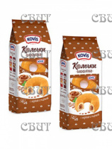 Колечки с кремом вареная сгущенка Kovis 240г/6шт (10%)  