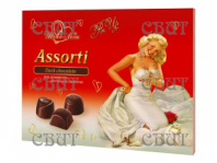 Шоколеди PinUp-1 Варенье с нач варенье вишня,клубника,клюква в тем шок 195г/10шт СПЕЦЦЕНА 