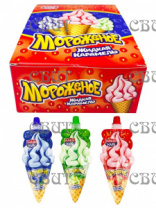 жидкая карамель Мороженое ассорти 20г*24шт*12бл D-S 010