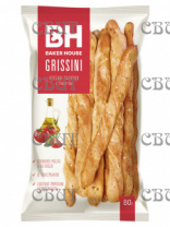 Хлебные палочки GRISSINI 80г*15шт с томатом
