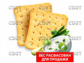 Крекер Бум со вкусом сметаны и лука 2,6кг О-07