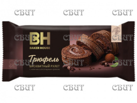 Рулет бискв Baker House с кремом трюфель 200г*15шт