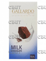Шоколад Gallardo 80гр молочный (6штx12бл)  Т-205
