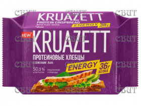 хлебцы Круазетт обогащенные белком с семенами льна 150г*8шт СПЕЦЦЕНА