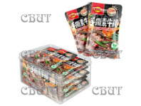 Соевый снек говядина черный перец ASIAN SNACKS SHOUSISUNIUPAI15г*50шт*12бл 4658