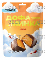 Конфеты ДОФАМИНКА горький шоколад 72% с начинкой ТОМ-ЯМ 125г*6шт
