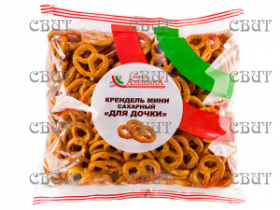Крендель мини сахарный Для дочки 200г*20шт 16048