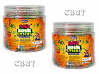жев.конфета Fruit Chews Yakar стикс фруктовый микс банка 560г*12шт