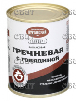 Каша особая гречневая с говядиной 340г *15шт Стандарт этикет