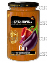 Соте из баклажанов Кубаночка 360г/12шт ст/б