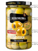 Оливки крупные без косточки 360г*12шт ст/б СПЕЦЦЕНА
