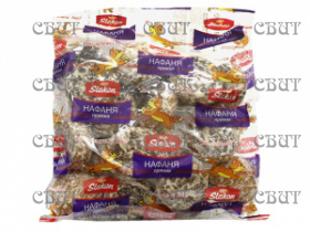 Пряник Нафаня (двухцветный со вкусом вареная сгущенка) 400г*14шт (расф вес) 47956