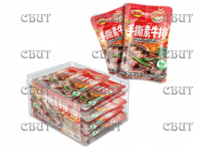 Соевый снек пряная говядина ASIAN SNACKS SHOUSISUNIUPAI 15г*50шт*12бл 4653